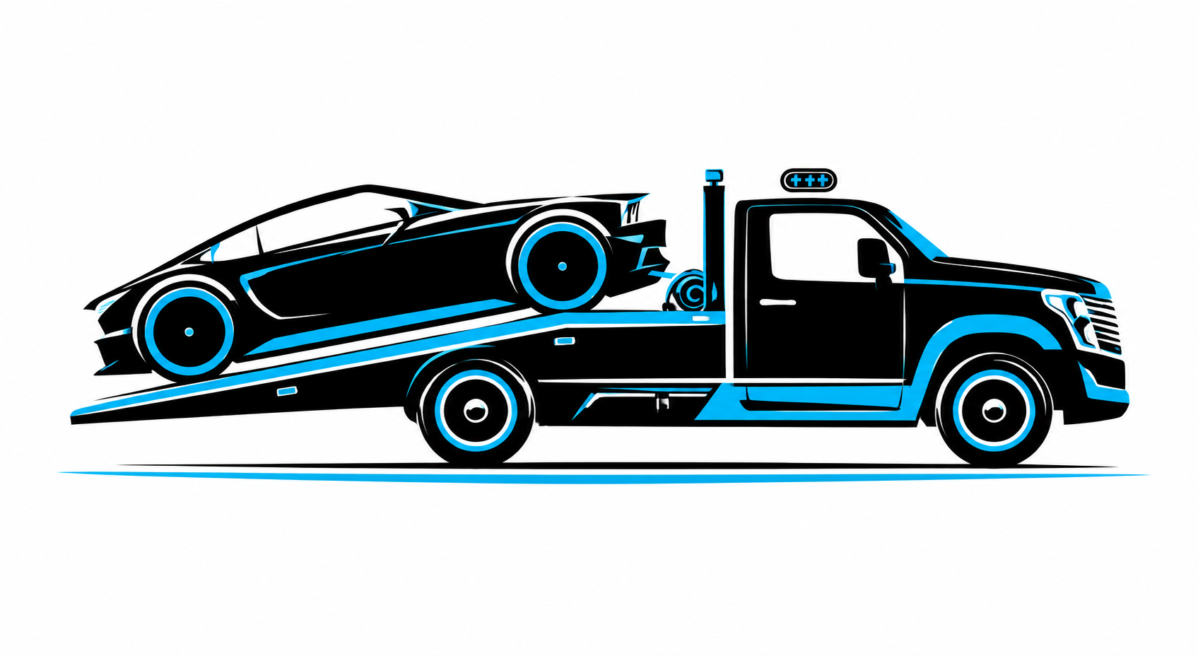 MWR Recovery Leicester truck logo